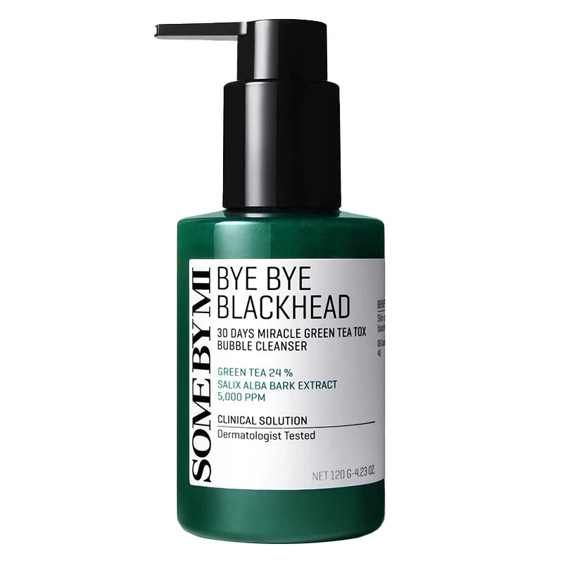 Some by MI Bye Bye Blackheads 30 Days Miracle Green Tea Tox Bubble Cleanser