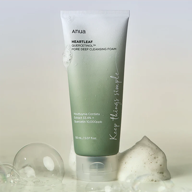 Anua HeartLeaf Quercetional Pore Deep Cleansing Foam